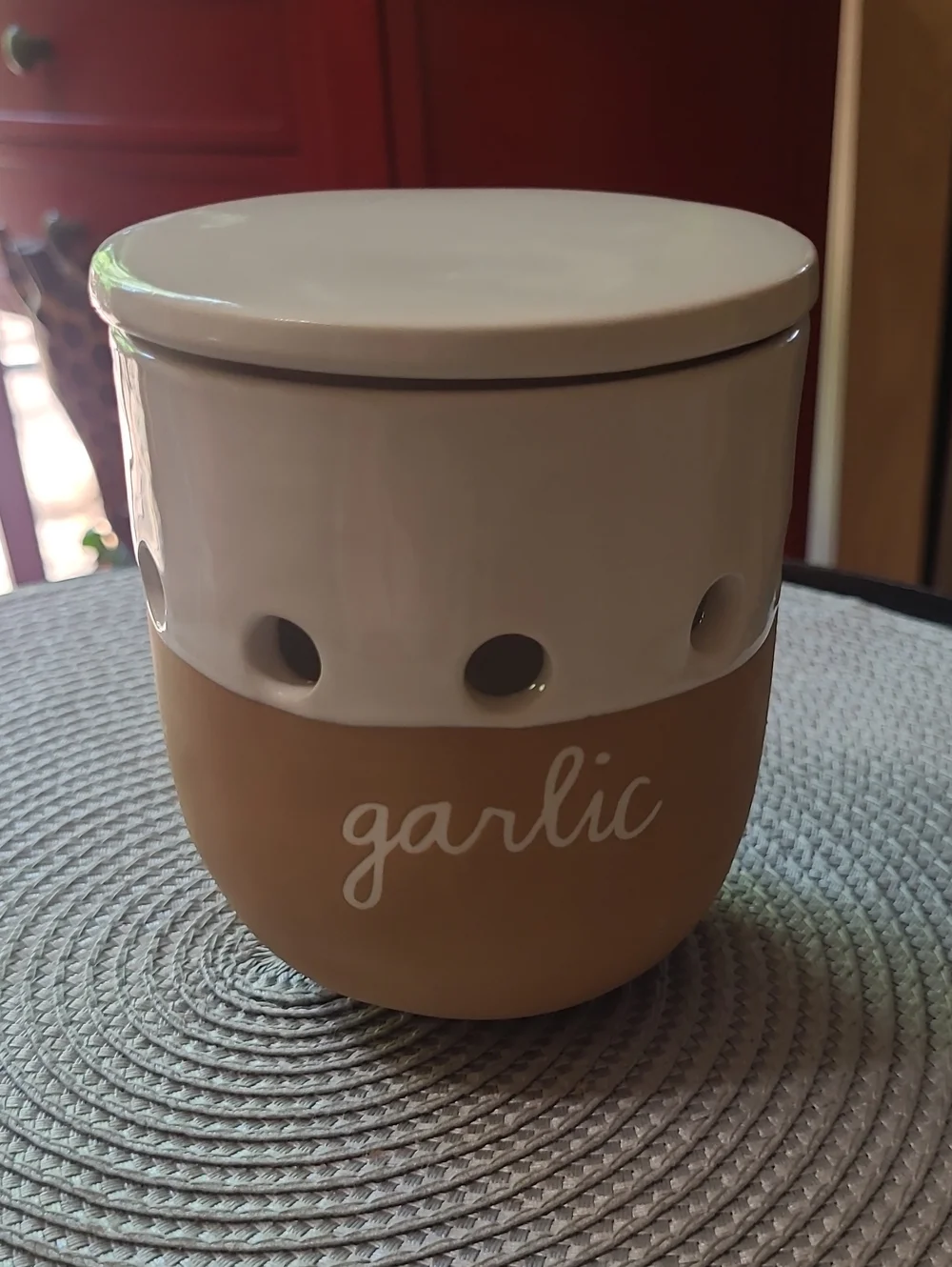 Rae Dunn Garlic Cellar